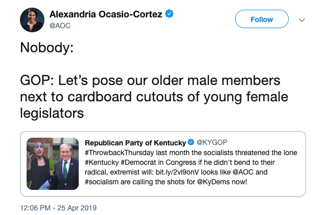 AOC tweet